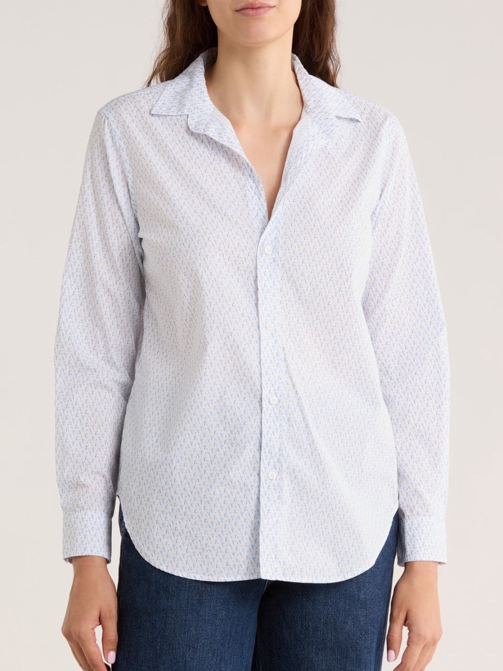 NWT Frank & Eileen Classic 100% Cotton Button Up Shirt Size S
